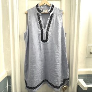 Sail to Sable Light Blue Sleeveless Dress